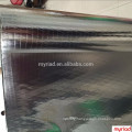 double side aluminum foil 2-way scrim, Double Side Foil-Scrim-Kraft Facing,Reflective And Silver Roofing Material